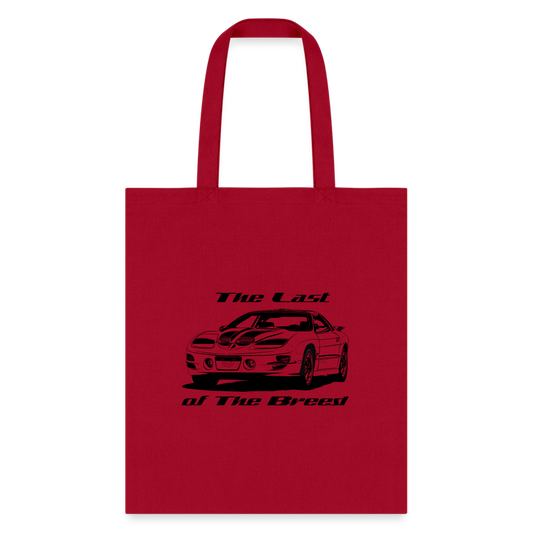 Trans Am Tote Bag - red